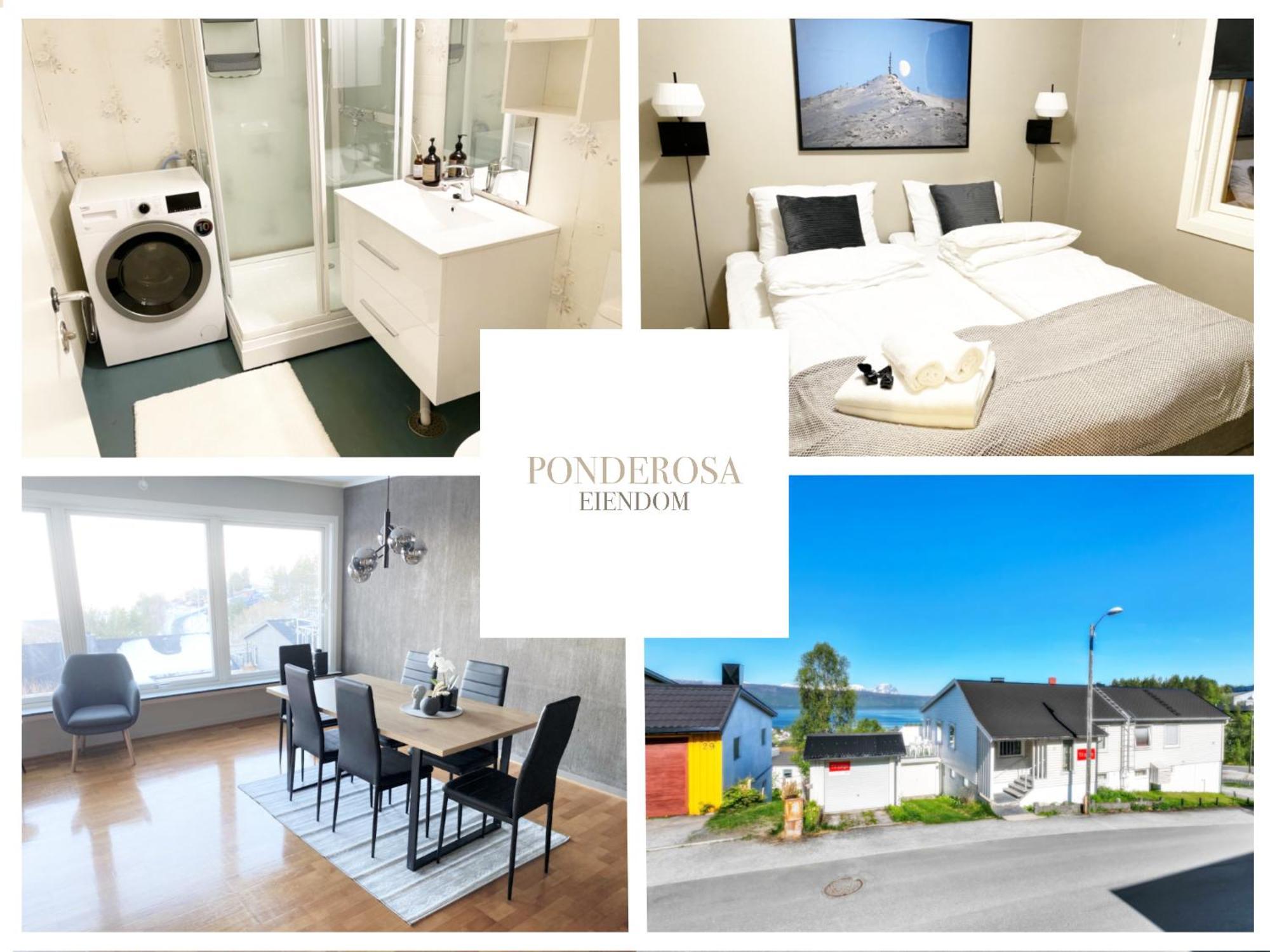 Big Central House, Free Parking, Wifi, 3 Bedrooms 나르비크 외부 사진